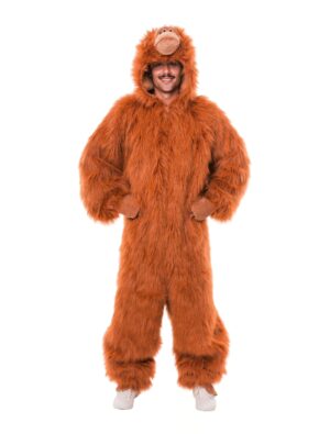 Overall Plüsch de luxe Orang-Utan braun 50/52