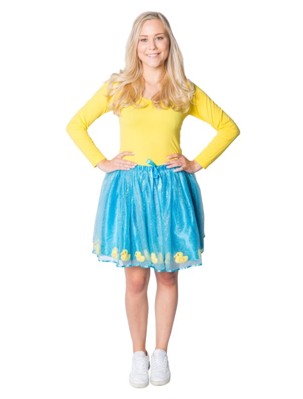 Petticoat mit Enten Erwachsene blau
