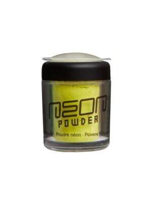 Puder 2g neongelb Schminke für Karneval & Fasching