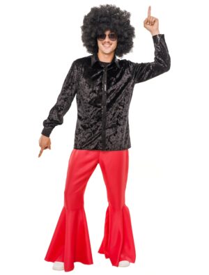 Schlaghose Herren rot 50