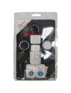 Schmink-Set Serienkiller 5-tlg. schwarz/weiß Schminke für Karneval & Fasching