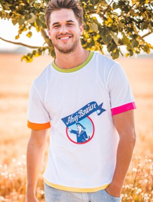 T-Shirt Ahoj-Brause Herren weiß 5XL