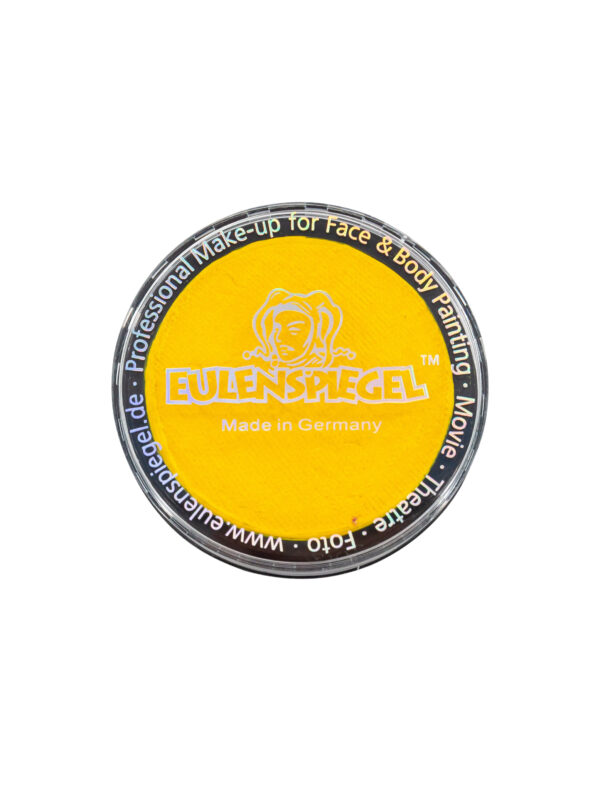 Water Make-Up 20ml sonnengelb Schminke für Karneval & Fasching