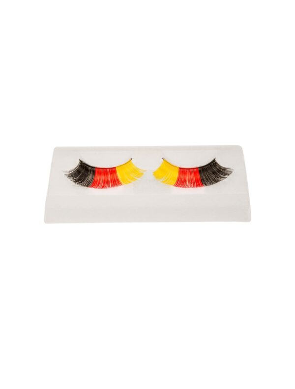 Wimpern Deutschland Farbe: schwarz/rot/gold