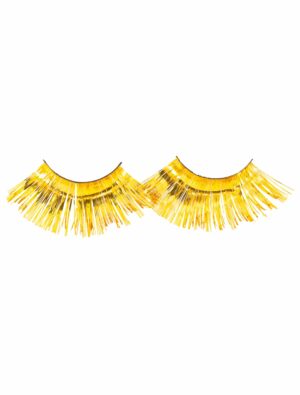Wimpern Lametta gold
