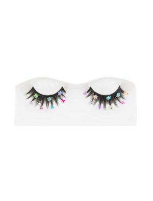 Wimpern Schmetterlinge pastellblau