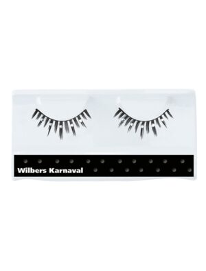 Wimpern mit Spitze mit Steinchen Farbe: schwarz