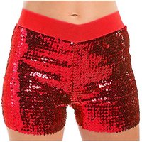 Pailletten-Hotpants