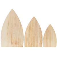 Dreiecke aus Holz