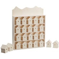 Adventskalender "Häuser" aus Holz