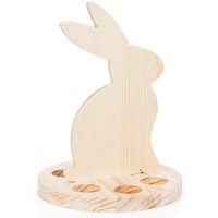 Eierhalter "Hase" aus Holz
