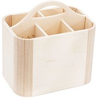 Utensilien-Box aus Holz