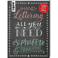 Buch "Handlettering All You Need – Die schönsten Alphabete und Schmuckelemente"