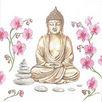 Papierservietten "Buddha"