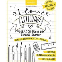 Buch "I love Lettering – Vorlagen"