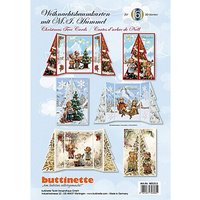 3D-Bastelmappe "Weihnachtsbaumkarten"