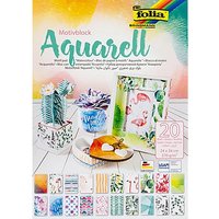 folia Papierblock "Aquarell"