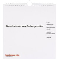 buttinette Bastel-Dauerkalender