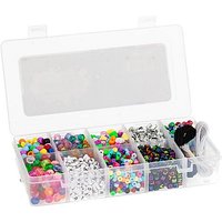 Kunststoff-Perlen-Set in Sortierbox