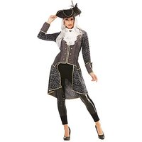 Piratin-Jacke "Lady Grey" für Damen