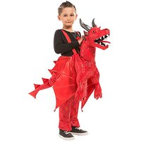 Huckepack Kostüm "Little Dragon" für Kinder