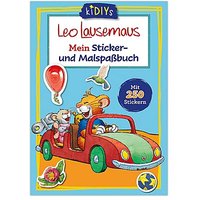 Buch "Leo Lausemaus Mein Sticker- und Malspaßbuch"