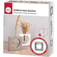 Silikon Gießform "Vase Quadrat"