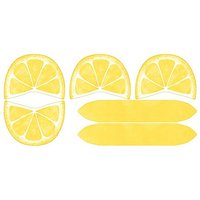 Canvas-Coupon "Zitronen"