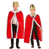 Königsmantel "Little King" für Kinder