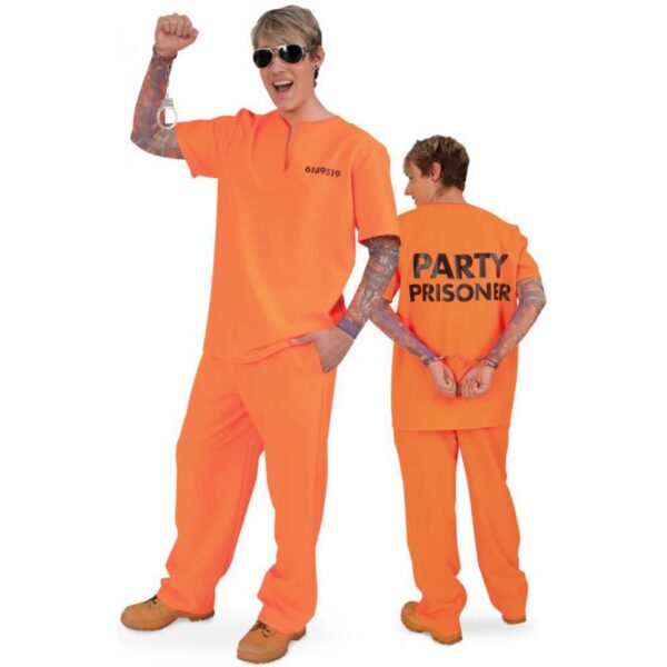 party prisoner straefling kostuem