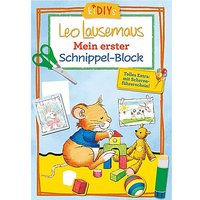 Bastelblock "Leo Lausemaus – Mein erster Schnippel-Block"