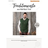 Strickanleitung – Trachtenweste aus Woll Butt Tirol