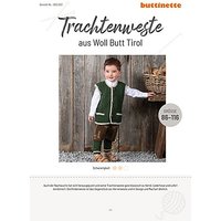 Strickanleitung - Trachtenweste aus Woll Butt Tirol