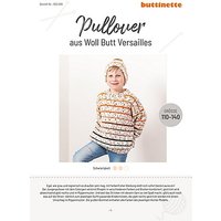 Strickanleitung - Jungenpullover aus Woll Butt Versailles