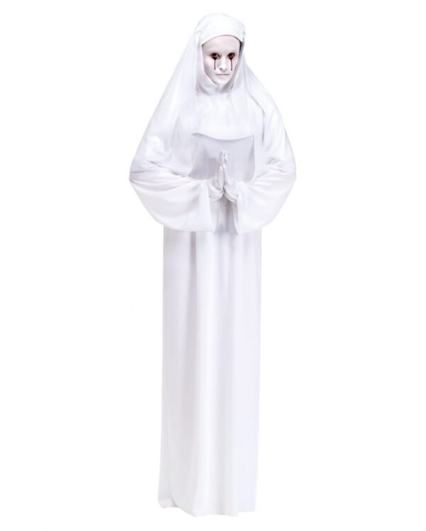 Geister Nonne Kostüm Unisex für Fasching & Halloween One Size