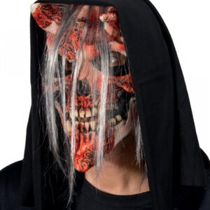 Devil Whispers Teufels Maske für Halloween