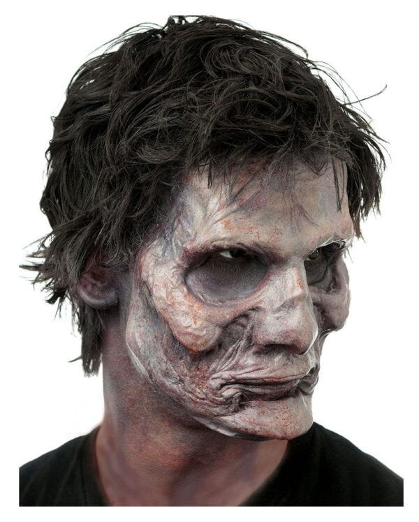 Lebender Toter Schaumlatex Maske  Zombie selber schminken