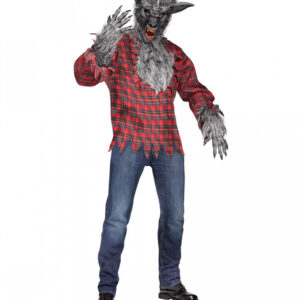 Werwolf Kostüm Grau für Halloween