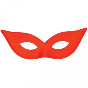 Katzenaugen / Catwoman Maske rot   Roten Maske mit Katzenaugen