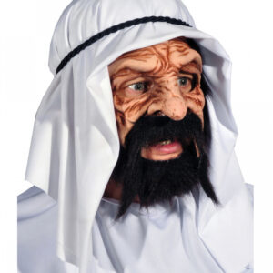 Araber Scheich Maske für Fasching
