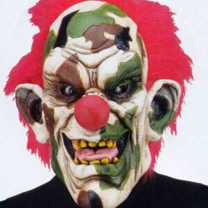 Army Clown Maske   Halloween Maske