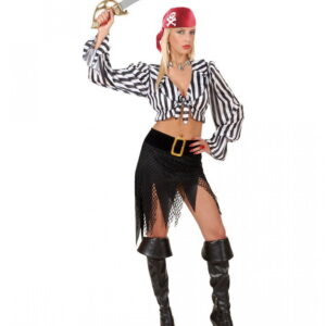 Kesse Piratenbraut Kostüm L   Piraten Kostüme