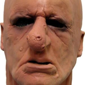 Bösewicht Schaumlatex Maske   Realistische Männermaske