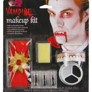 Vampir Make Up Set  Vampir Schminke mit Dracula Blut