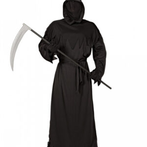 Schwarzes Reaper Phantom Kostüm für Halloween XL