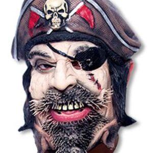 Piraten Halbmaske für Halloeen & Fasching