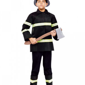 Feuerwehrman Kinderkostüm Medium  Fire Fighter Uniform für Kinder