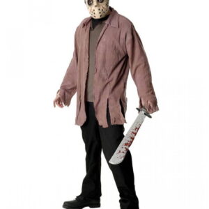 Jason Voorhees Maske & Jason Shirt Halloween Kostümzubehör