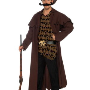 3-tlg. Revolverheld Kostüm mit Mantel  Cowboy Kostüme online