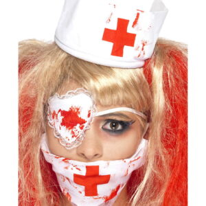 Blutige Krankenschwester Set  Zombie Kostümzubehör